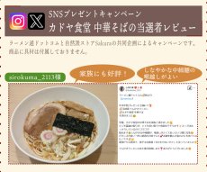 画像4: 大阪ラーメン カドヤ食堂 3食入り 中華そば 常温保存 半生麺 (4)