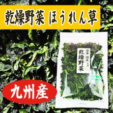 画像2: 乾燥野菜 国産 九州産 ほうれん草 95ｇ (2)